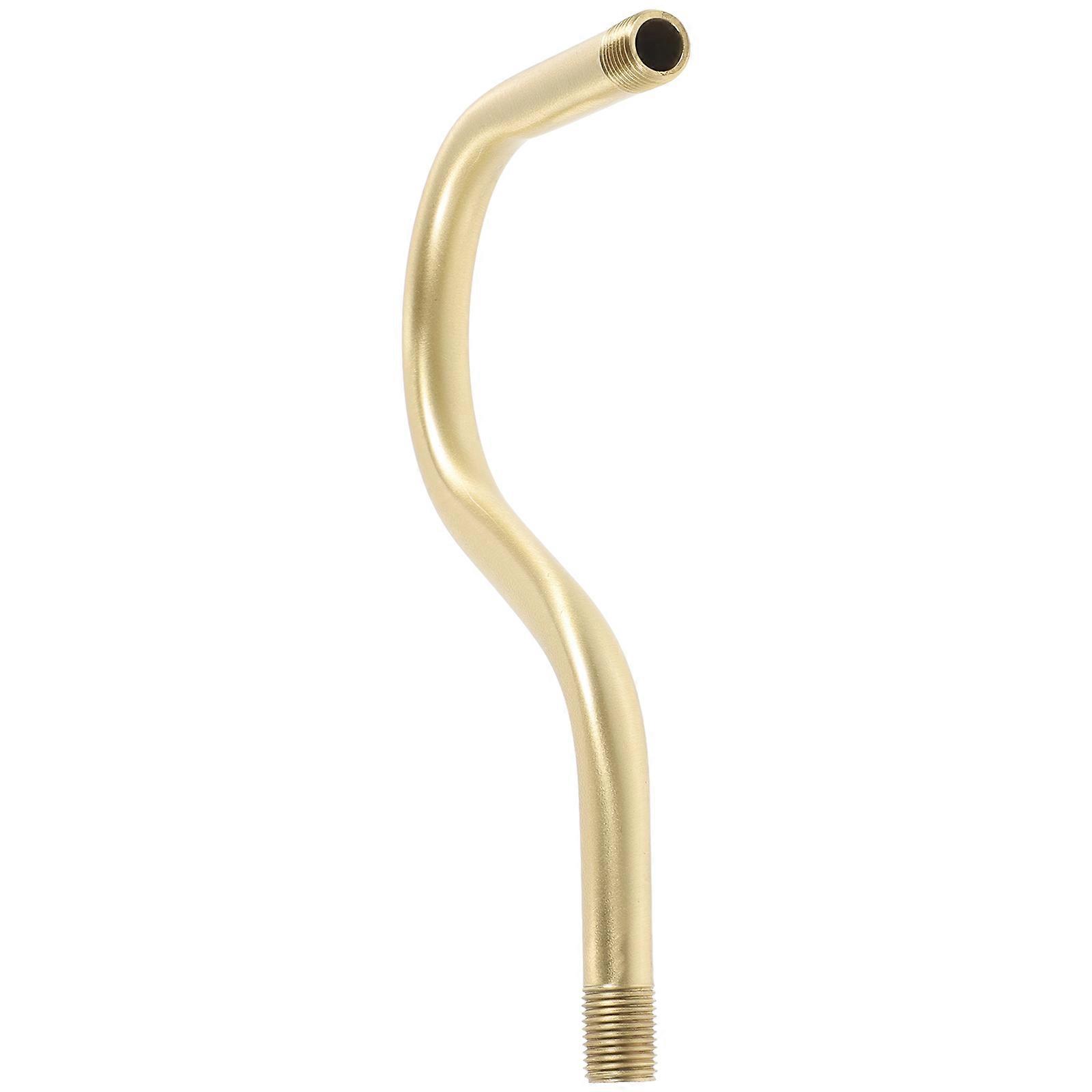 Lighting Fixture Downrods Copper Lamp Curved Stem for Replacement 3Pcs