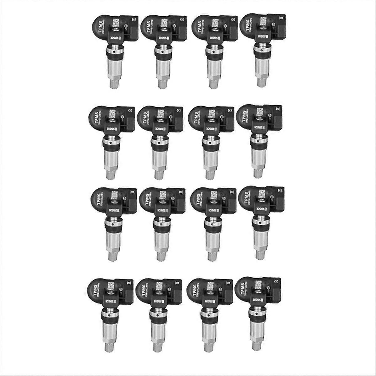 16pcs 315MHZ+433MHz Programmable TPMS Tire Pressure Sensor 2 in 1 for Tool TS408 TS508 ITS600 MX Sensor Monitor