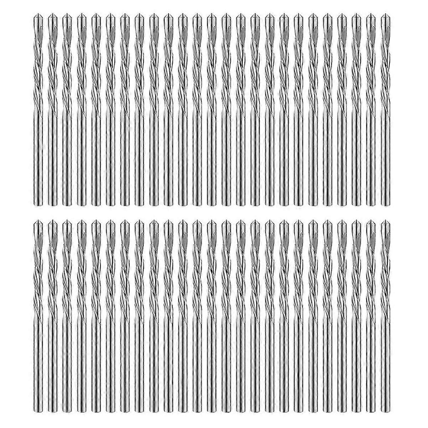 50Pcs Drywall Bit Drywall Guide Point Cutting Bits Diameter ,1/8 Inch Titanium Nitride Drill Bits,Dr