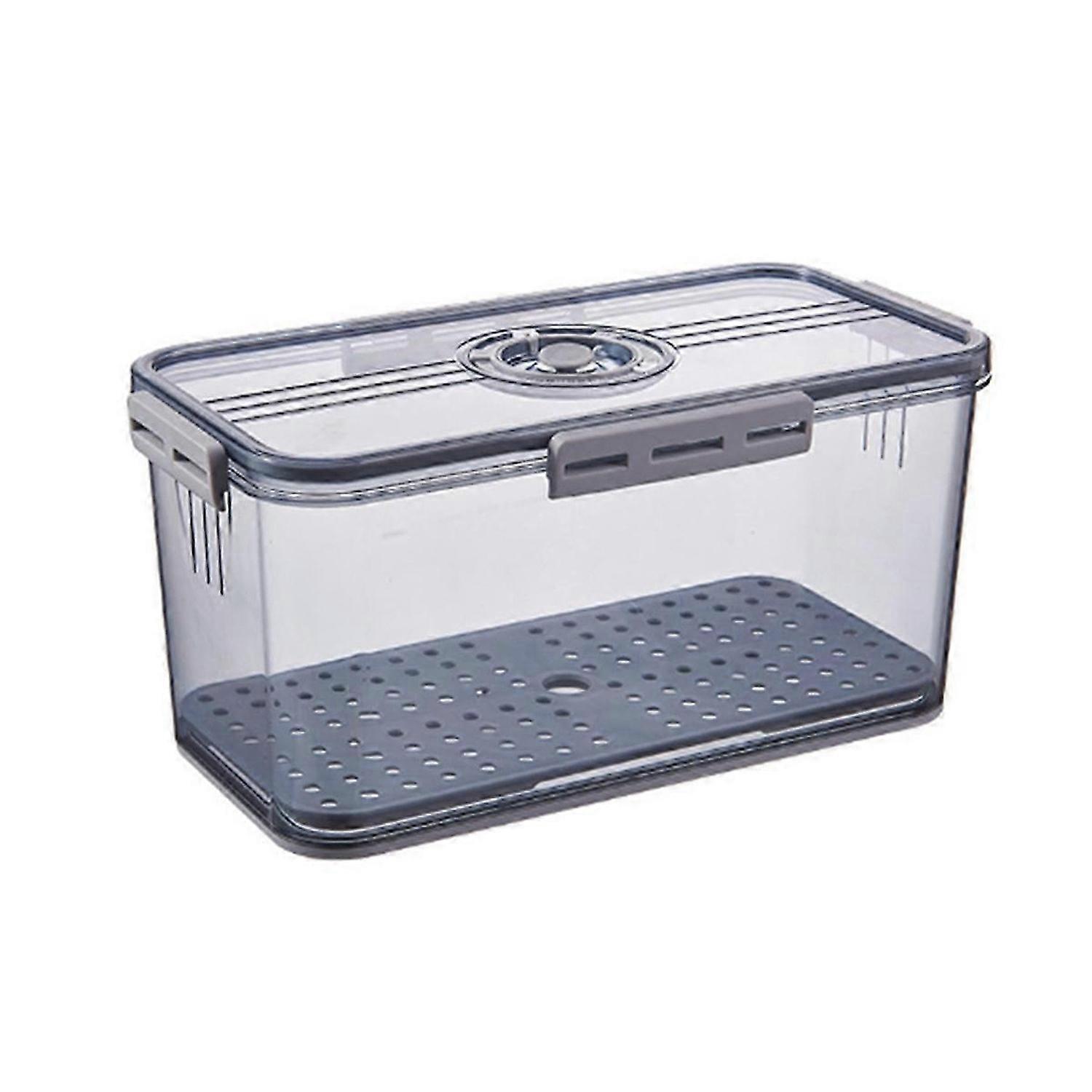 Bread Box Bread Boxes for Kitchen Counter Airtight, Time Recording Bread Storage Container with Lid