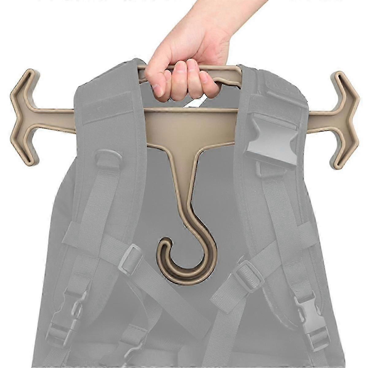 Robuster Kleiderbügel für Weste, Neoprenanzug, Organizer für Überlebensausrüstung, ArmyGreen, 2 Stück, Hwy