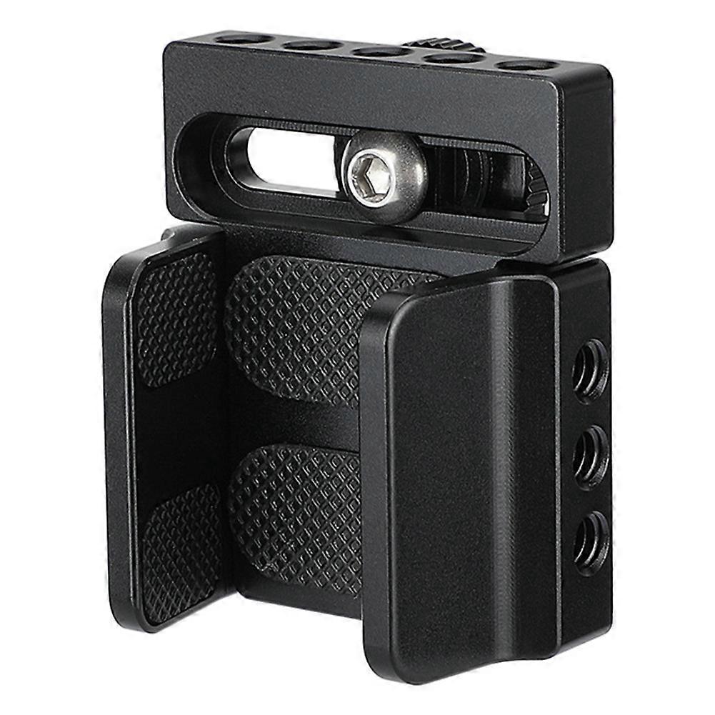 Universal SSD Holder Adjustable Hard Drive Clamp with 1/4"-20 Mounting Points for Width Range 35-80mm Camera Rig Mount