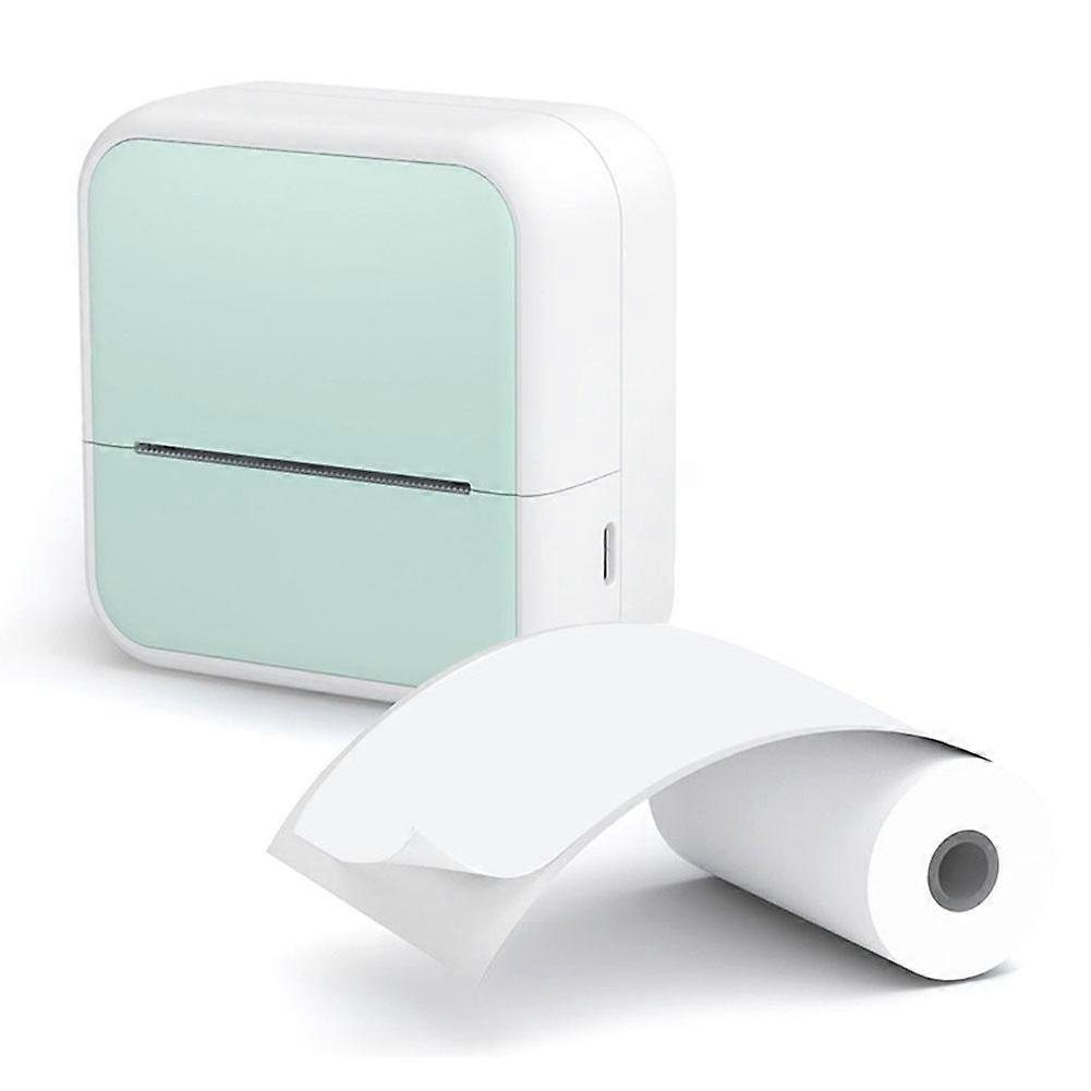 Portable Thermal Printer for Notes Journal DIY Kids Gift Green