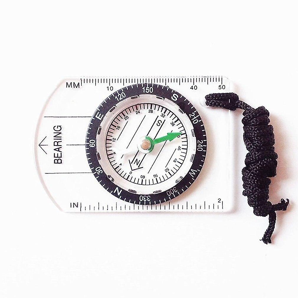 Professional Mini Compass Map Scale Ruler Multifunctional Guiding Tool|compass