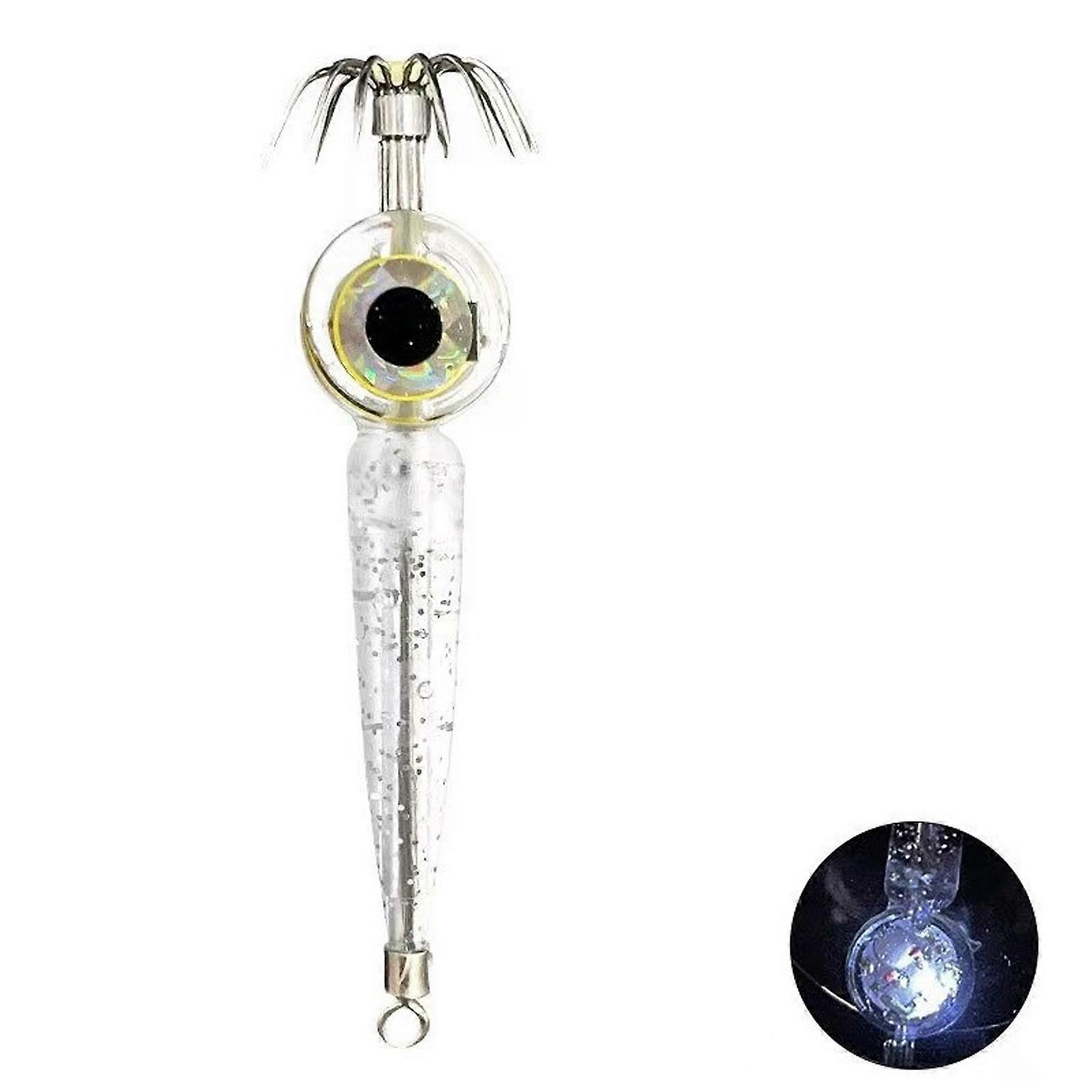 Portables Waterproofed Fishing Boats Light with Energy Saving Flash Model LED Fish Attractor for Night Use Multicolor