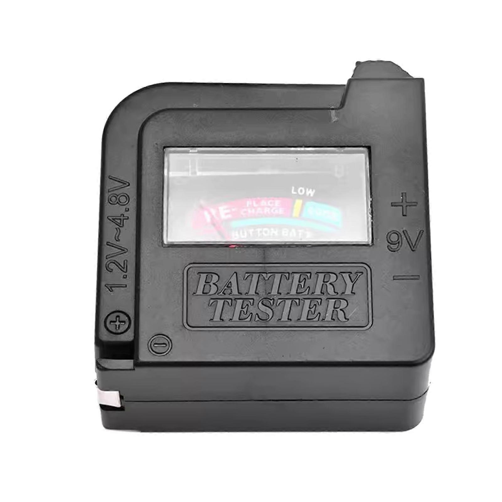 Reliable BT860 Battery Tester Voltage Checkers Battery Voltage Meter for AA AAA C D 9V 1.5V Button Cell Batteries Multicolor
