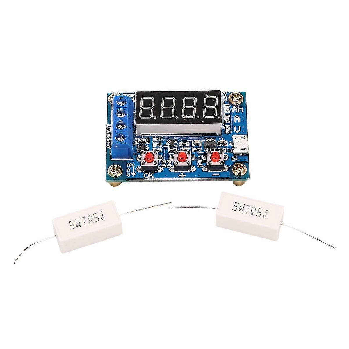 ZB2L3 Battery Tester LED Digital Display 18650 Lithium Battery Power Supply Test Resistance Lead-acid Capacity