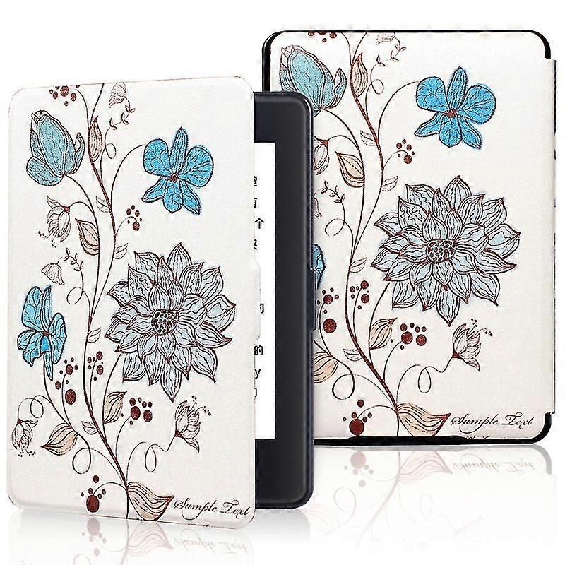 كيندل بيبروايت الجيل الحادي عشر 6.8 بوصة غطاء الحماية المطلي لعام 2021 Kpw5 - زهرة غريبة