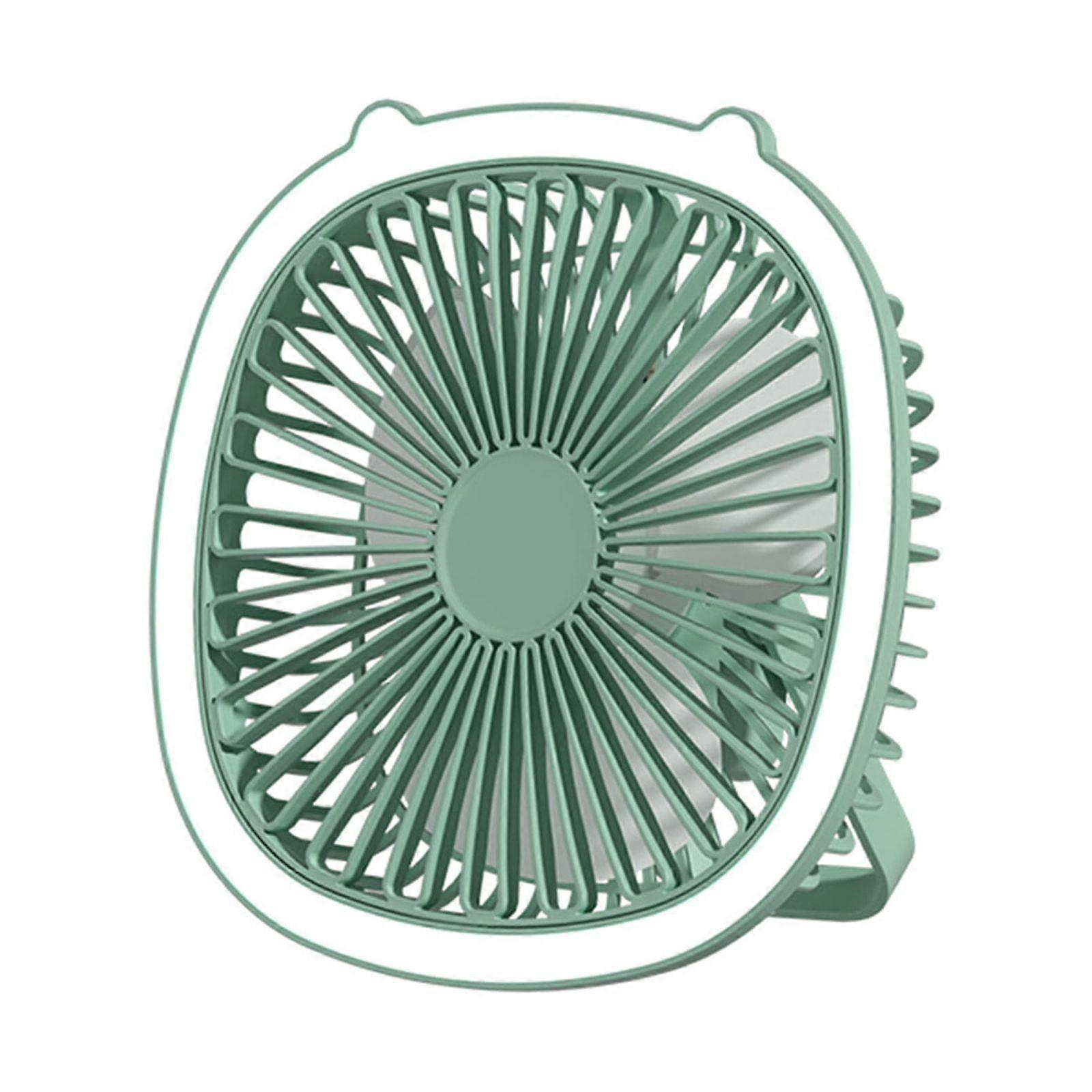 YgkuHd USB Rechargeable Small Ceiling Fan Portable Dimmable Outdoor Indoor Hanging Fan Desktop Night Multi-Function Fan