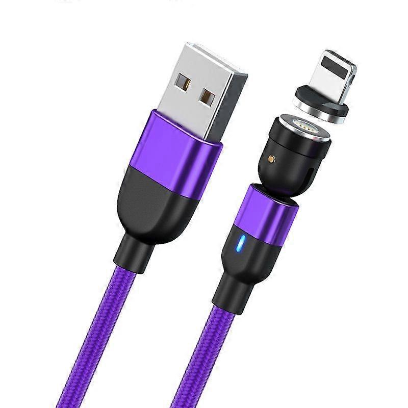 2m 3A Output USB to 8 Pin Magnetic Data Sync Charging Cable