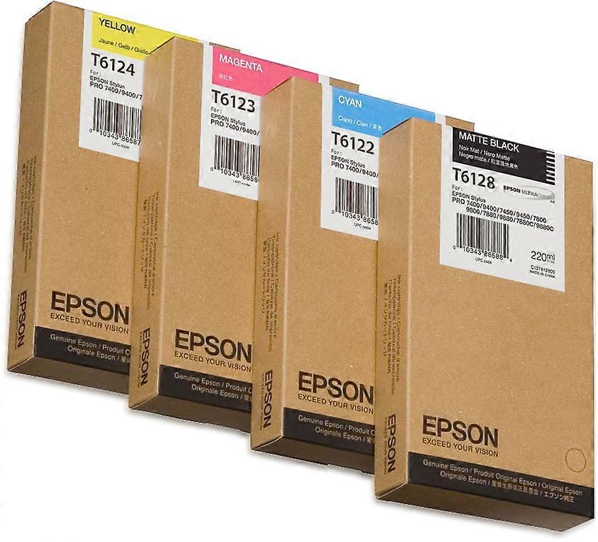 Δοχεία μελάνης Epson, T612300, μίας συσκευασίας, 1 x 220,0 ml ματζέντα