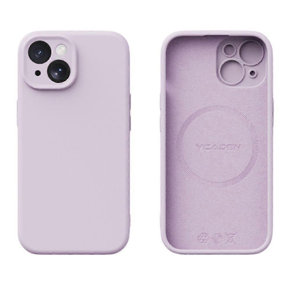 For iPhone 15 Case Compatible with MagSafe Precise Cutouts TPU Phone Back Cover