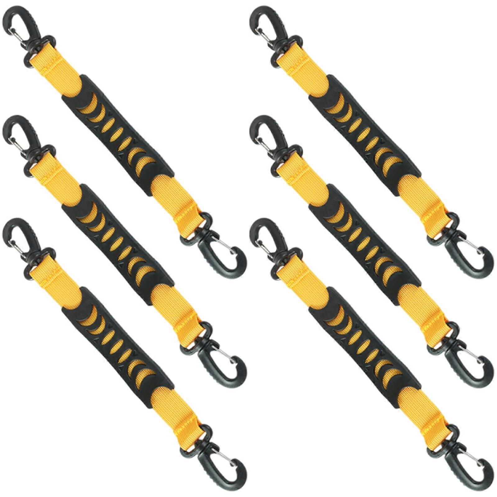 Ergonomic Skateboard Transport Handle Quickly Adjust Nonslip Handle Compatibility with Most Skateboards  Yellow