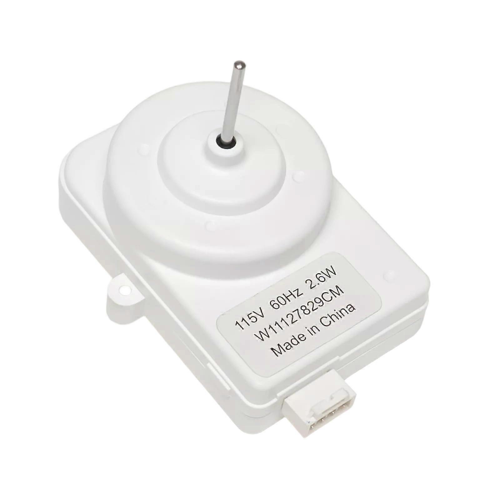 Refrigerator Condenser Fan Motor Replacement Part Suitable for Various Models Simple Installation Plastic Texture Multicolor