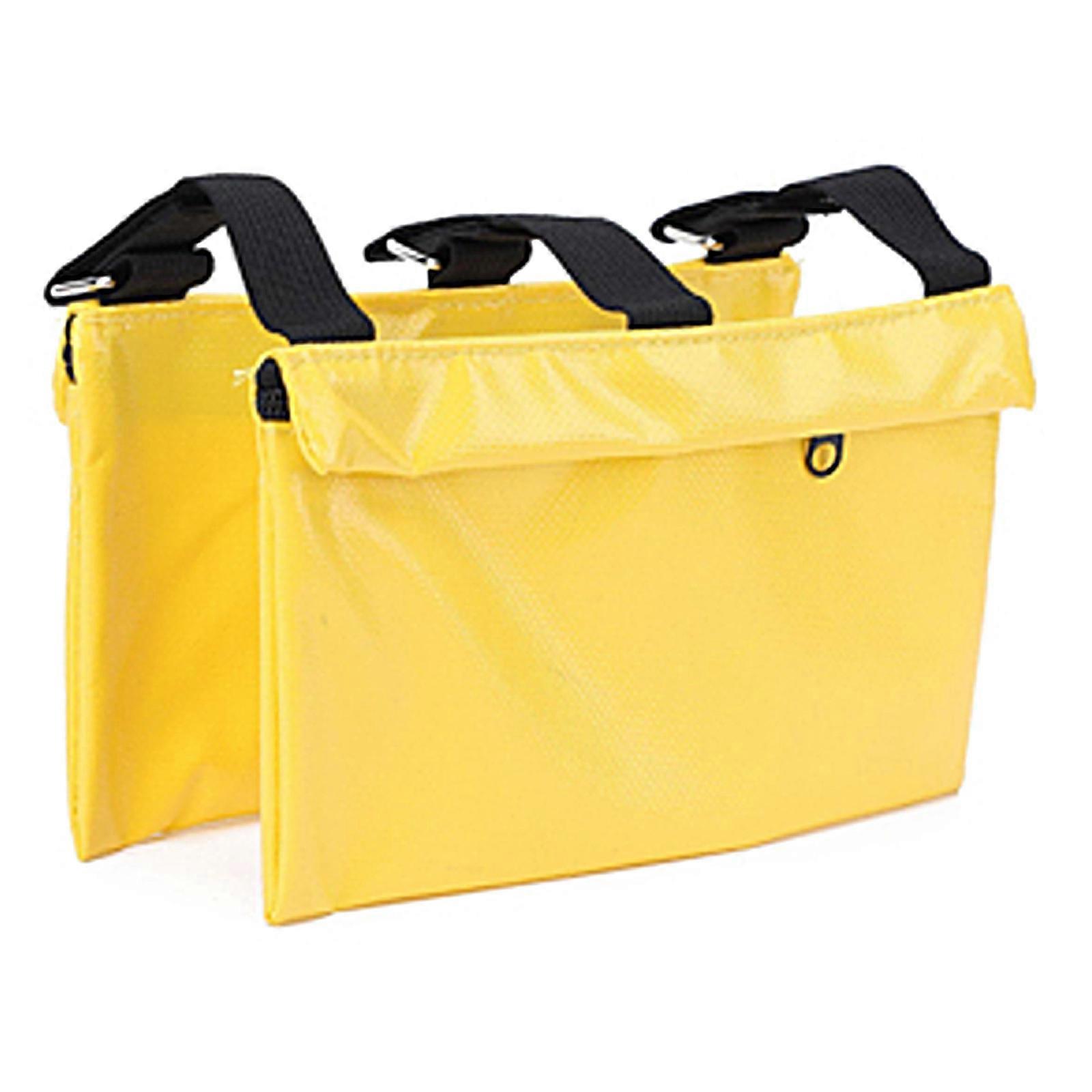 Portable Motorhomes Sewer Connection Stabilizer Bag Holds Hose Firmly Using Customizable Weighting Materials For Campers  Yellow