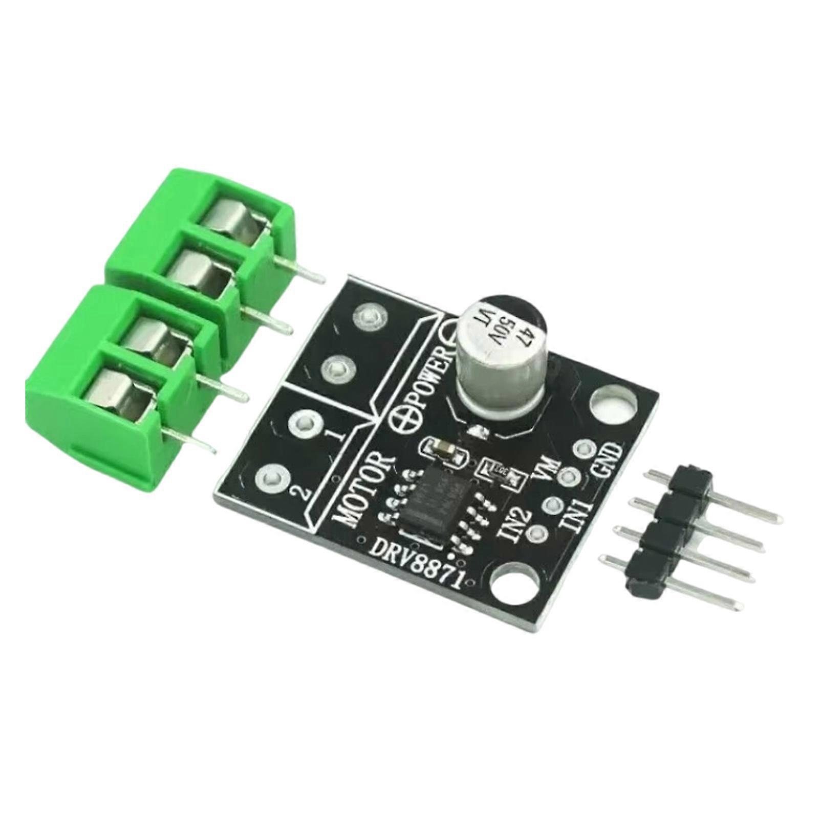 Precise PWM Controlled Motor Driver Board 3.6A Output For Automation Equipment & DIY Robotics Efficient Heat Dissipation Multicolor