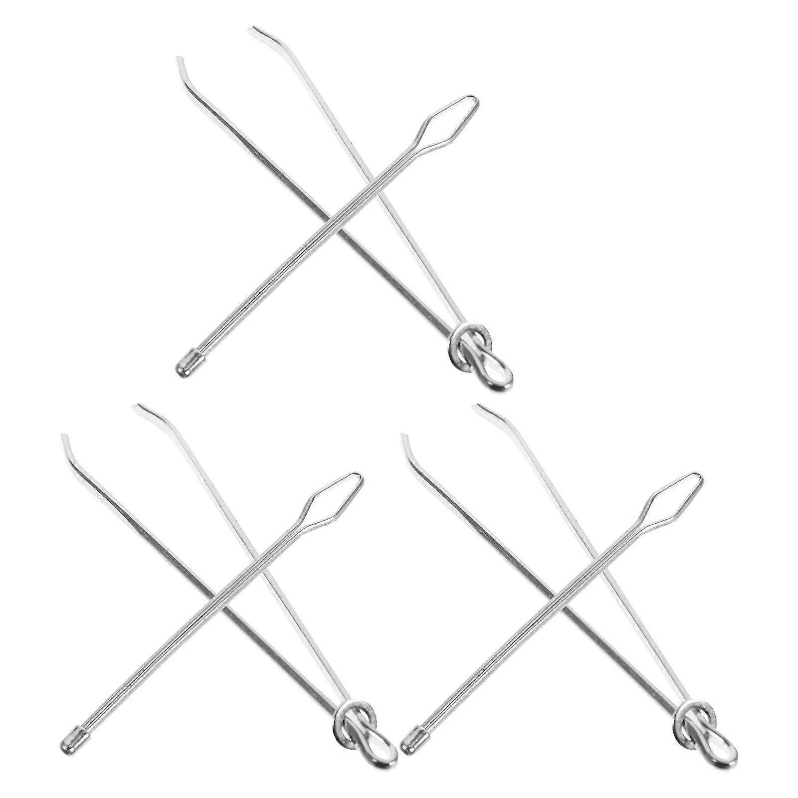 Sewing Cord Threading Tool for Elastic Drawstring Use 6Pcs Metal Puller Kit