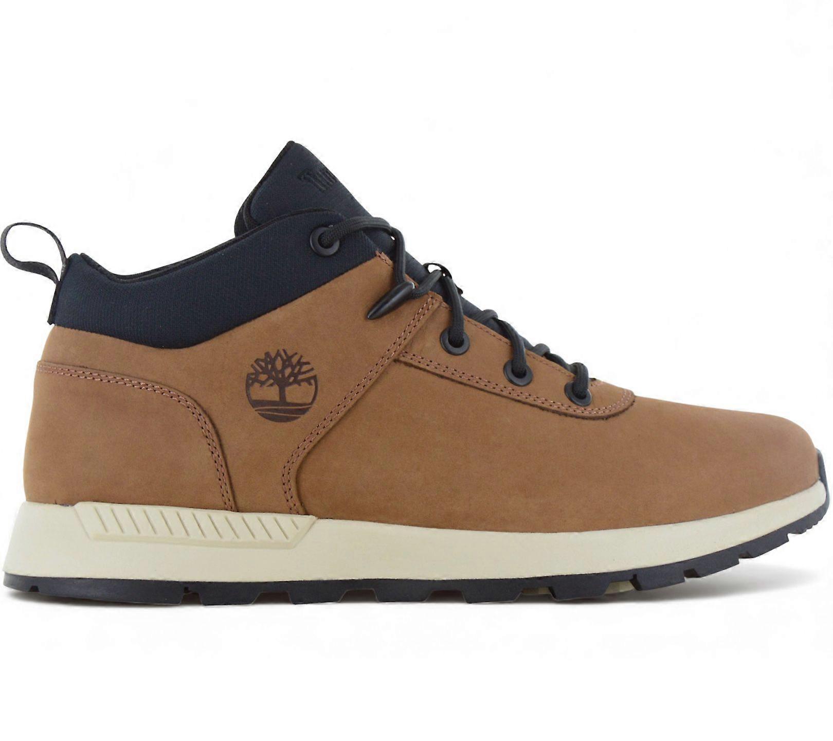 Timberland Sprint Basic Mid Sneakers - Men's Winter Shoes Boots Leather Rust TB0A277E-EM7