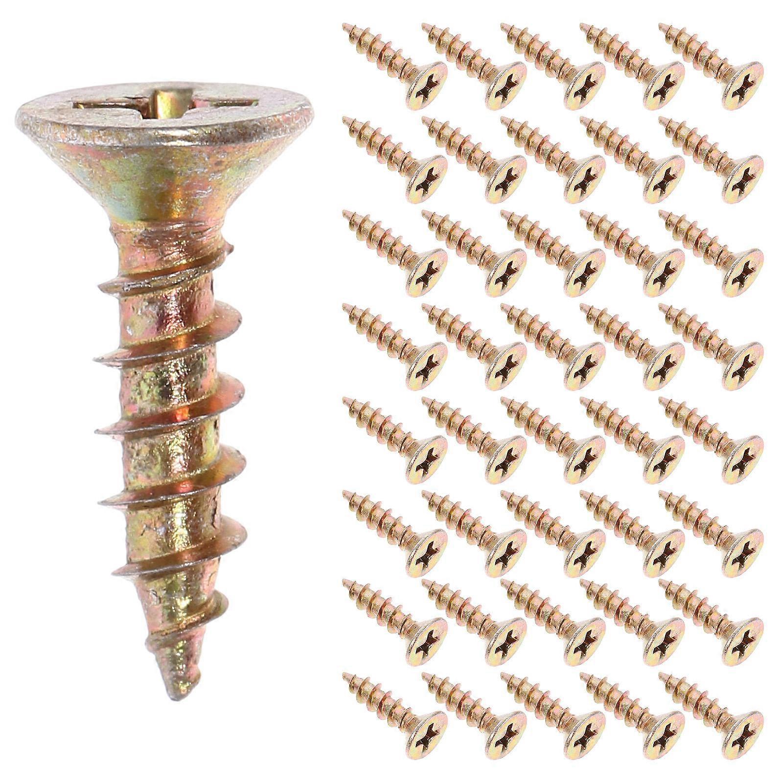 200pcs Self-tapping Screw Galvanized Iron Self Tapping Screw Self Drilling Screw