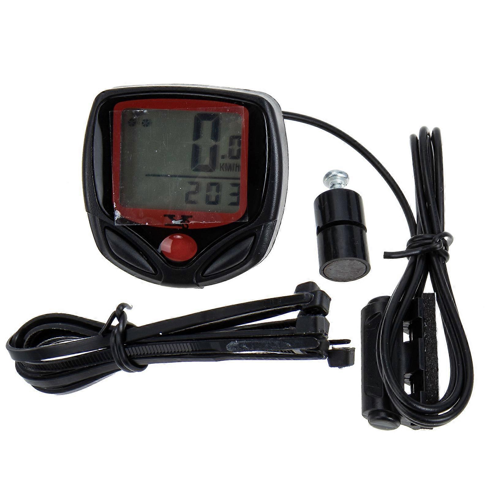 Mountain Bike Speedometer Portable Cycling Speedometer Waterproof 2Sets