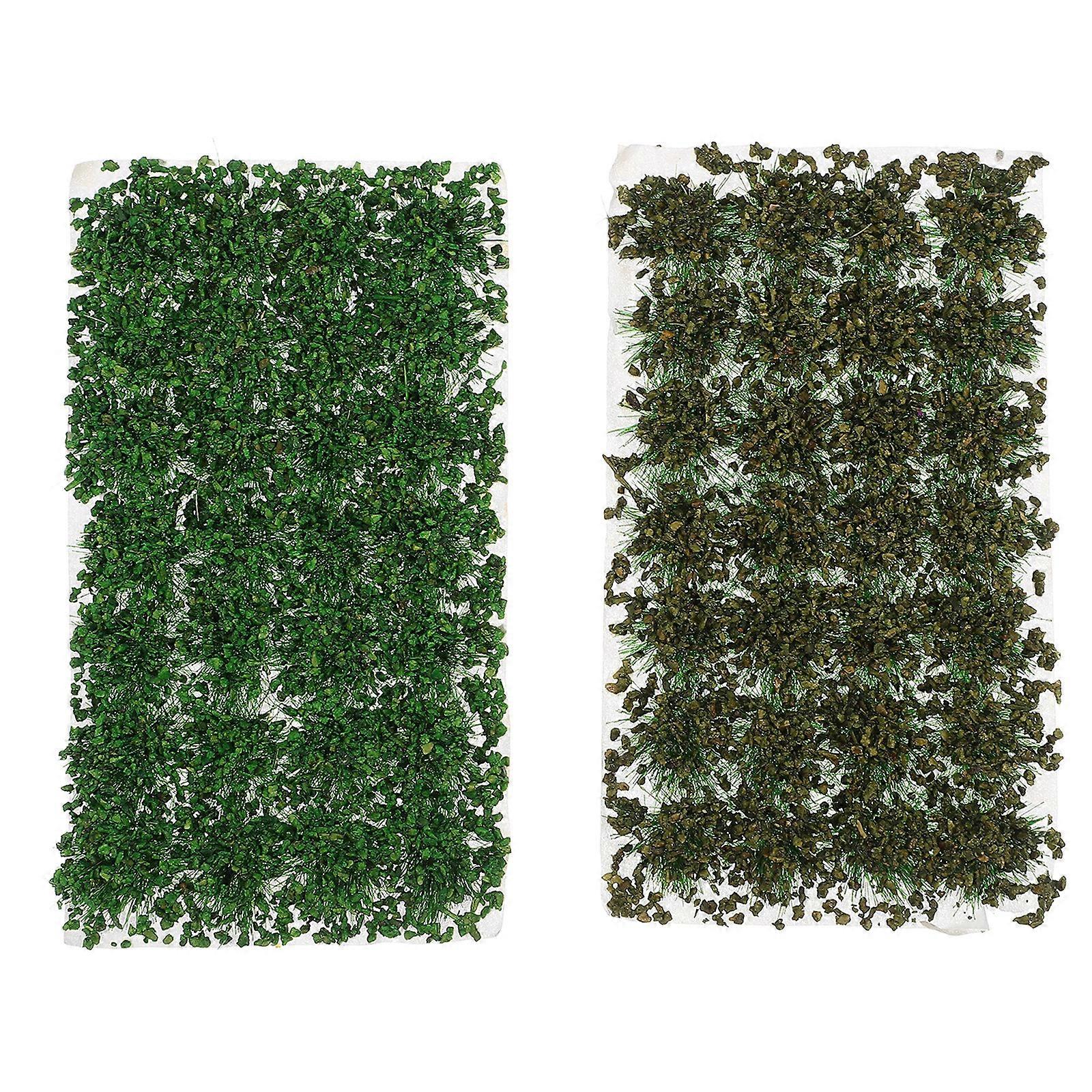 56 Clusters of Sand Table Simulation Landscape Grass Cluster DIY Simulated Grass Ornament