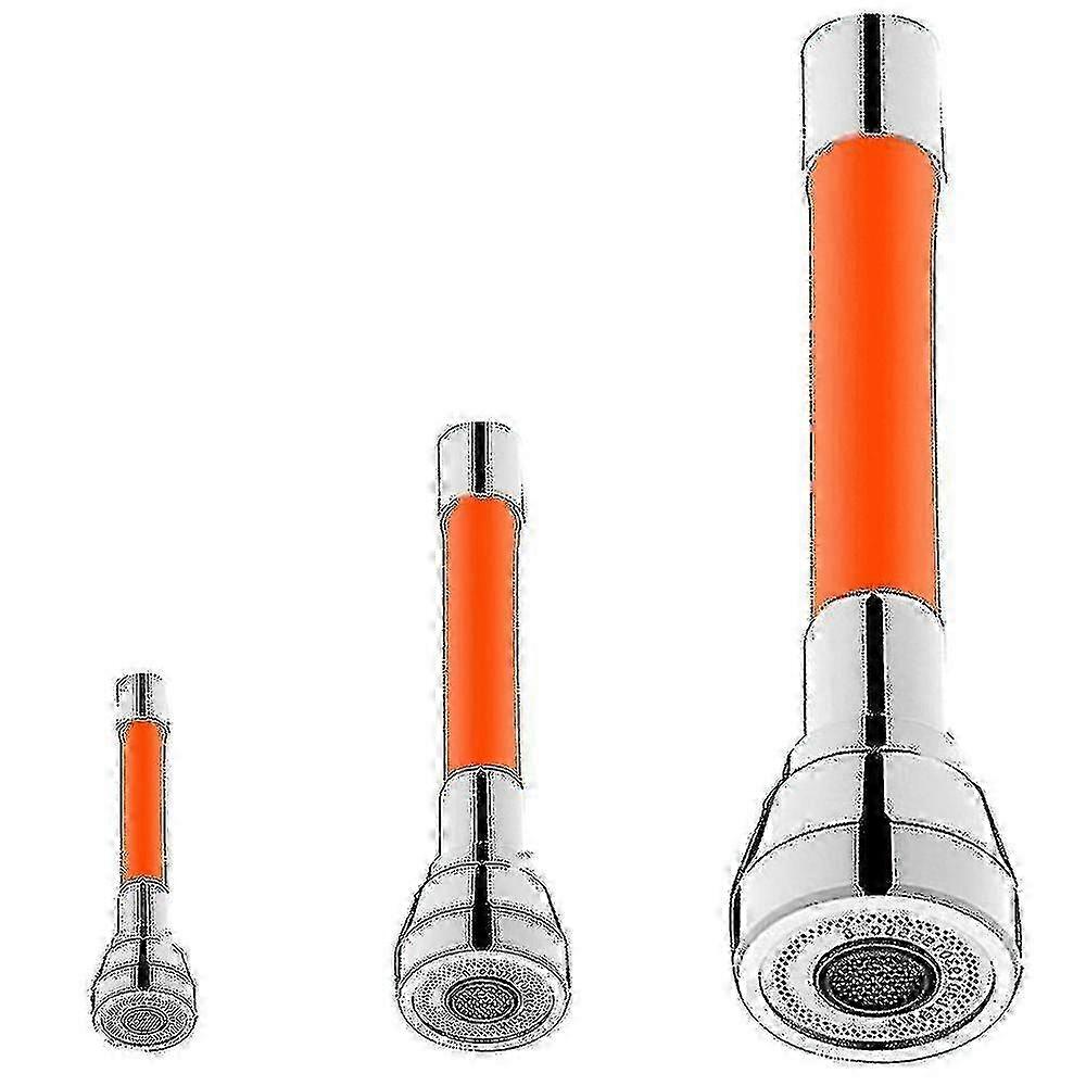 Faucet Extender Universal 360 Degree Rotatable Foaming Extension Tube Movable Kitchen Faucet Sprayer Head f26