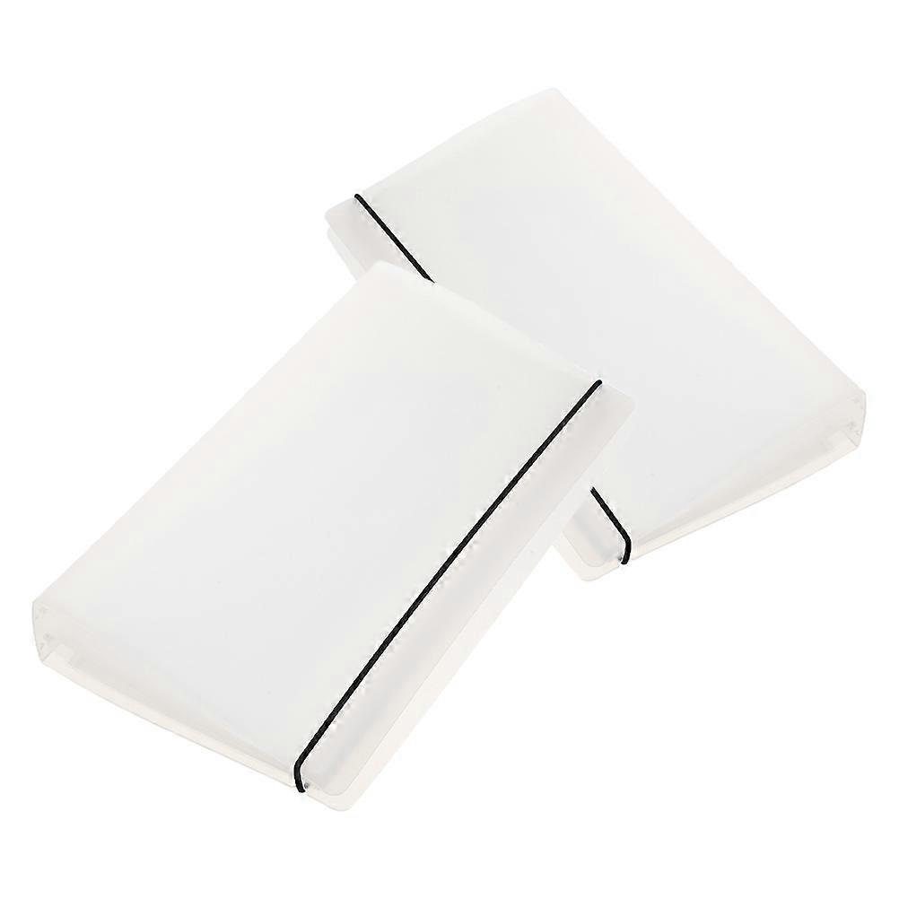 Multi-Function Loose-Leaf Album for Movie Tickets Storage 2Pcs Collector Organizer