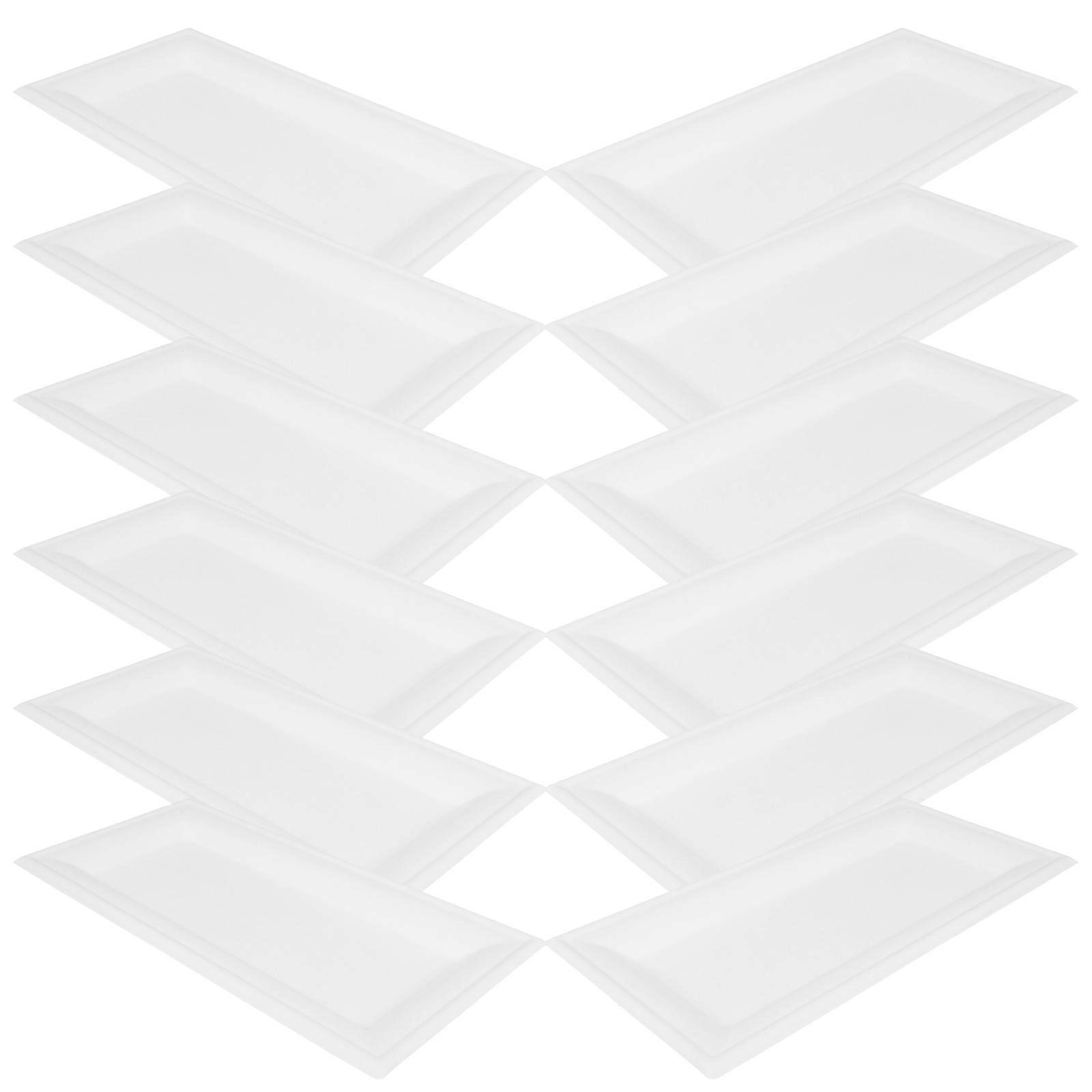 Hard Paper Paper Dinner Convenient 50Pcs White