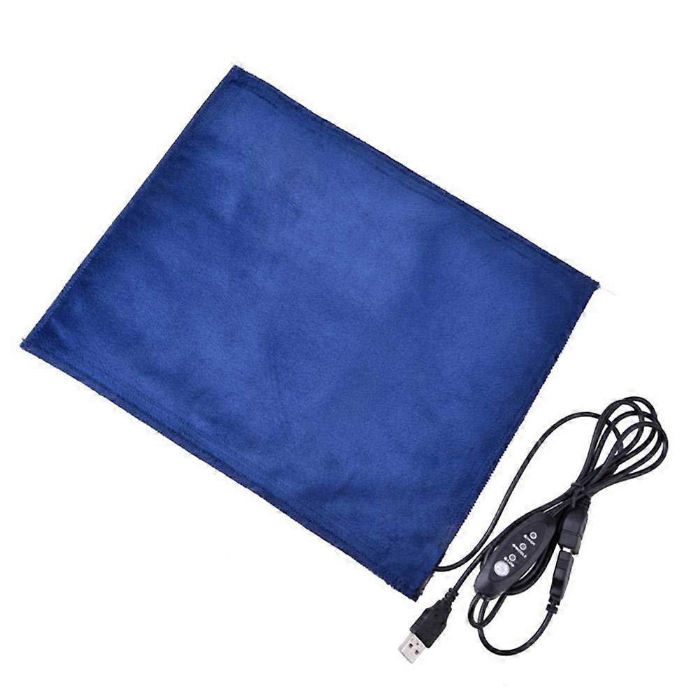 Pet USB Electric Blanket Waterproof Heating Pad Constant Temperature Blue