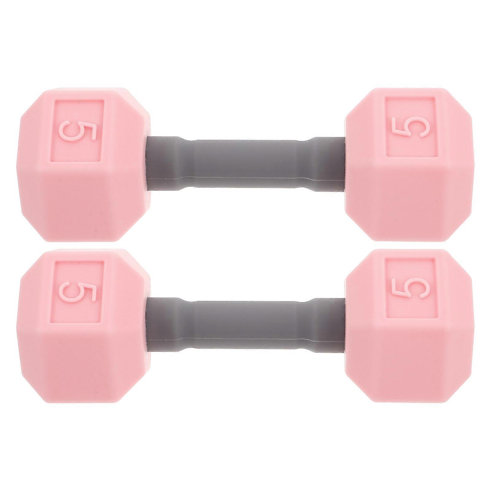 Compact Dumbbell Set For Toddlers Physical Development Home Exercise Fun 2Pcs