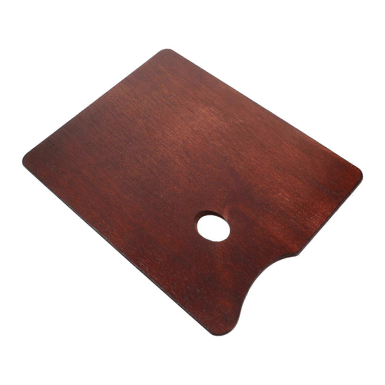 Wooden Paint Palette for Decoration Convenient Multi-Functional Tray