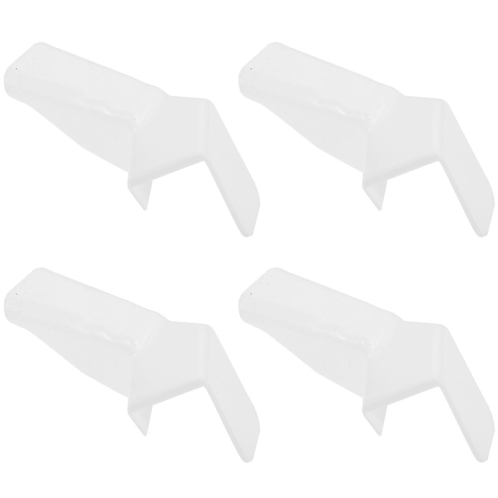 4pcs Rain Gutter Spouts RV Accessory Downspout Connector for Rainwater Management