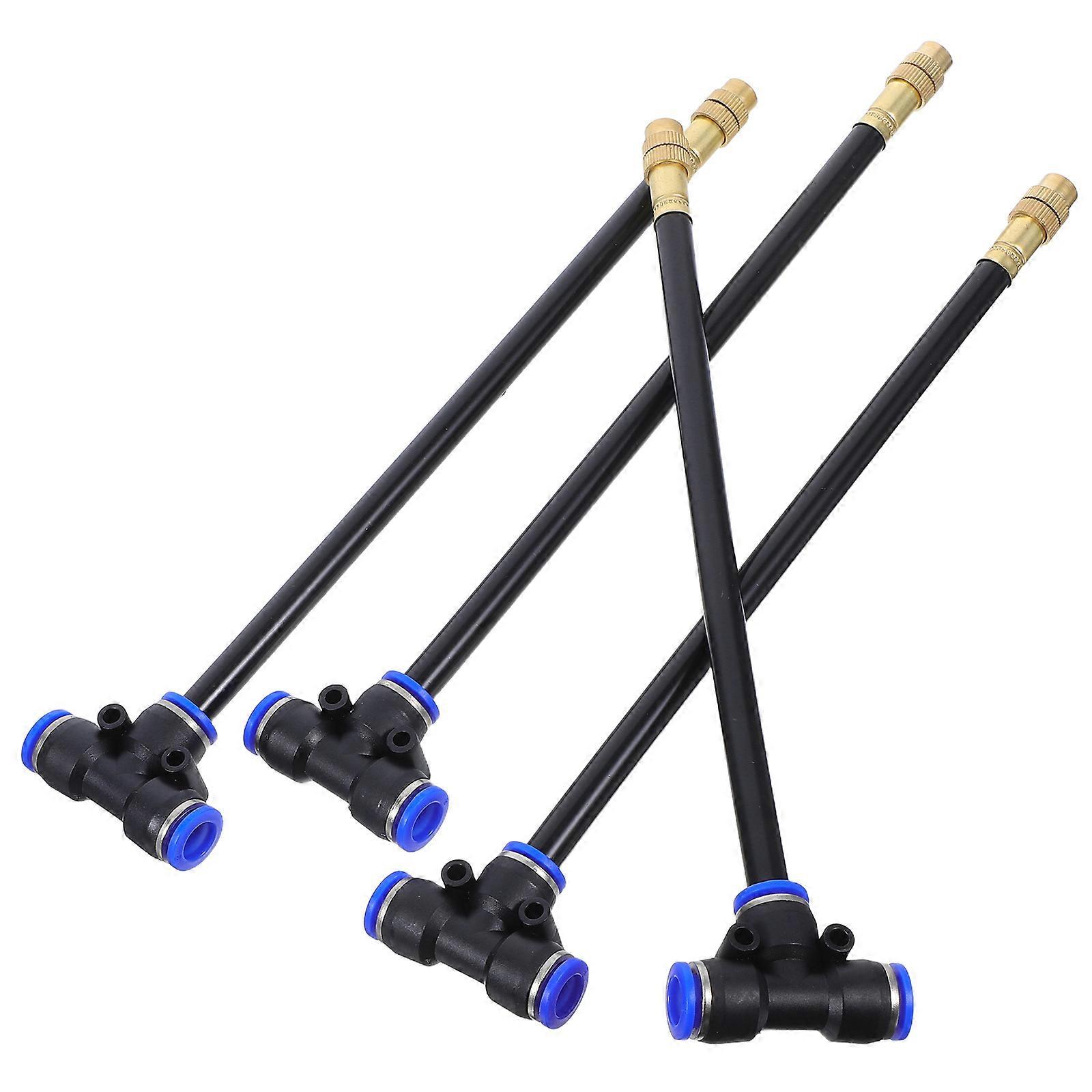 Copper Adjustable Atomizing Nozzle for Humidifying 4Pcs Brass Mist Nozzle