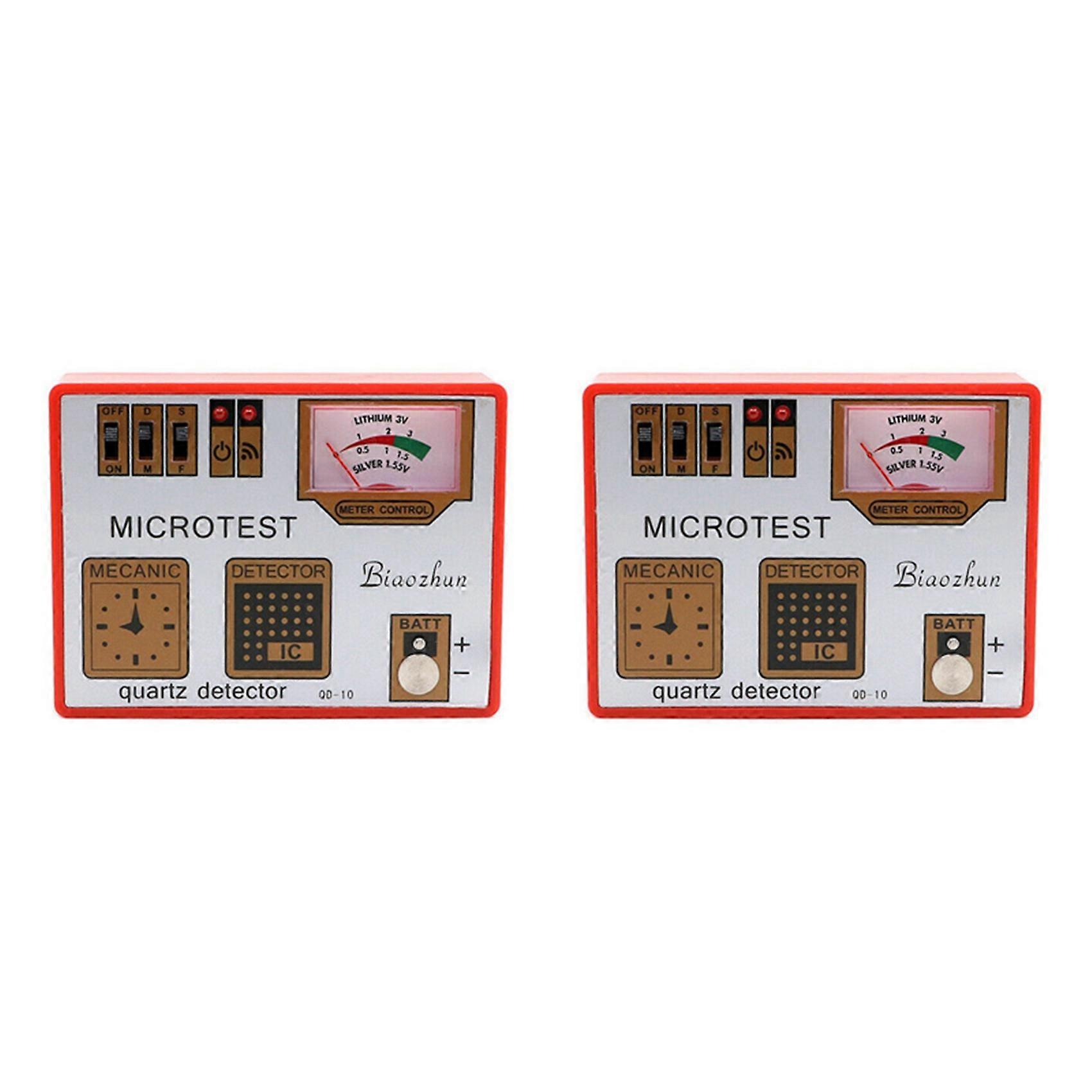 2X Demagnetization/Battery Measure/Pulse/Quartz Tester Machine Watch Tool for Detecting Battery Capacity