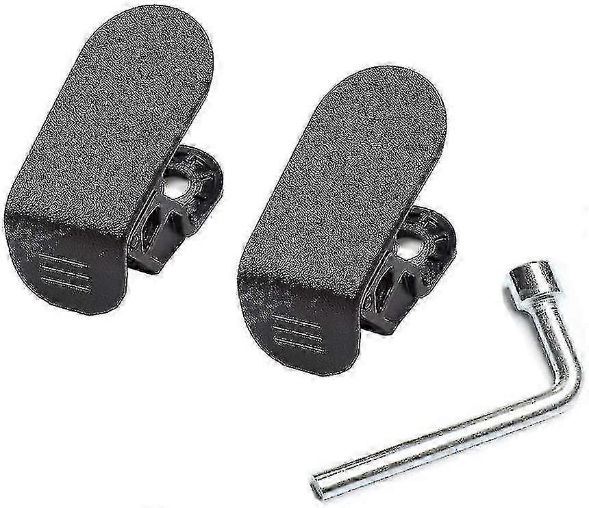 2 Pack Abs Plastic Car Trailer Front Trunk Hooks 25-26