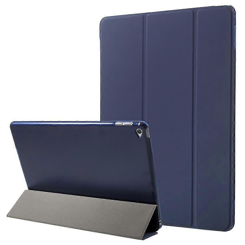PU Leather Tablet Case with Tri-fold Stand for iPad Air 2 Dual Angles Stand Design Tablet Case