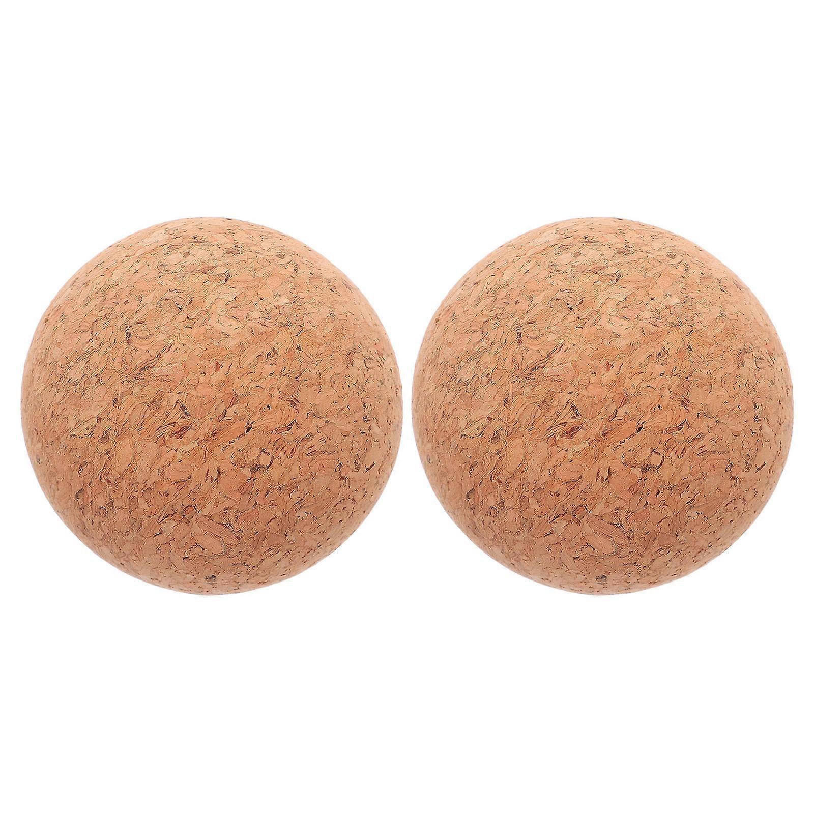 Khaki Wooden Ball 2Pcs for Replacement Use