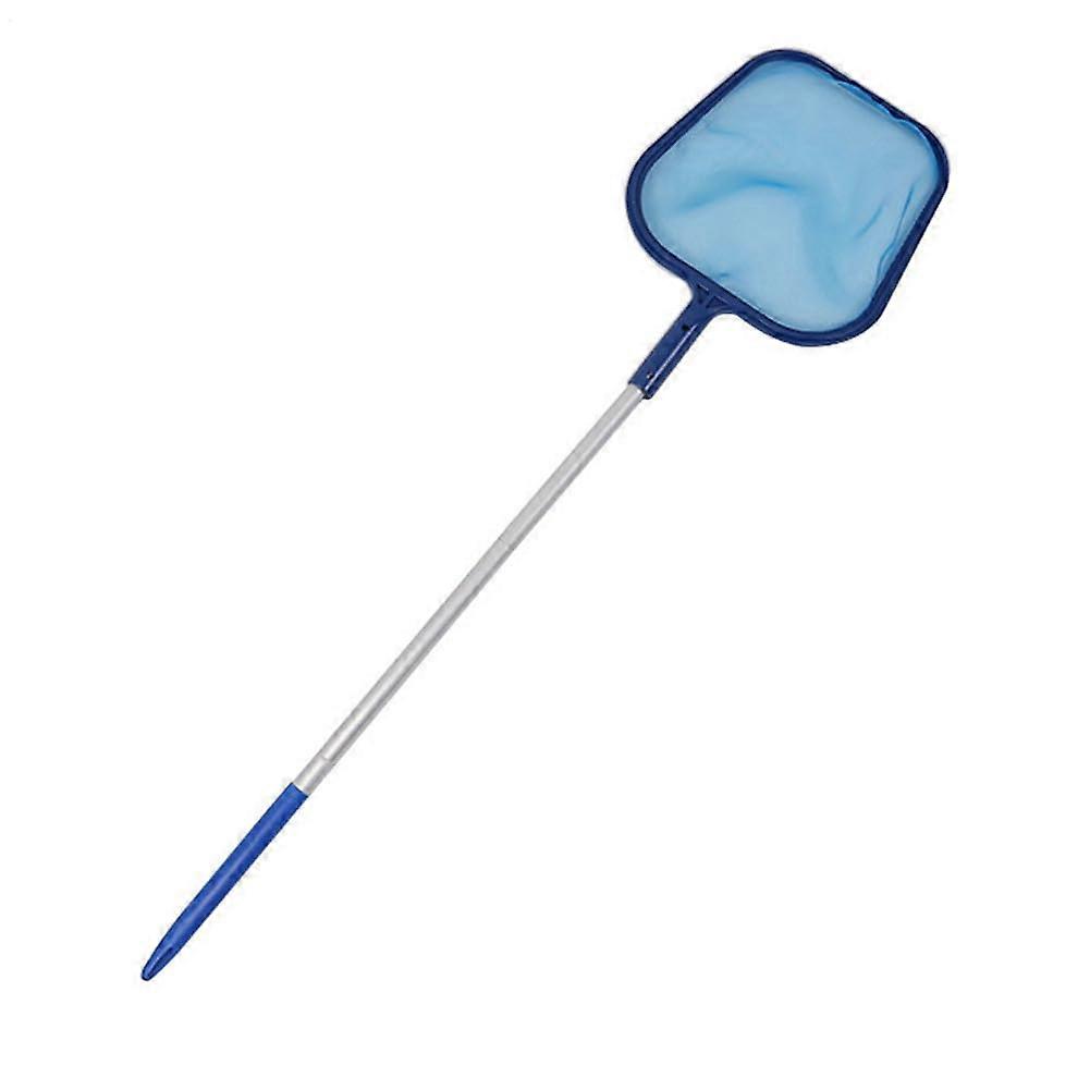 Pool Skimmer Net with Adjustable Telescopic Handle for Efficient Leaf Removal in Swimming Pools