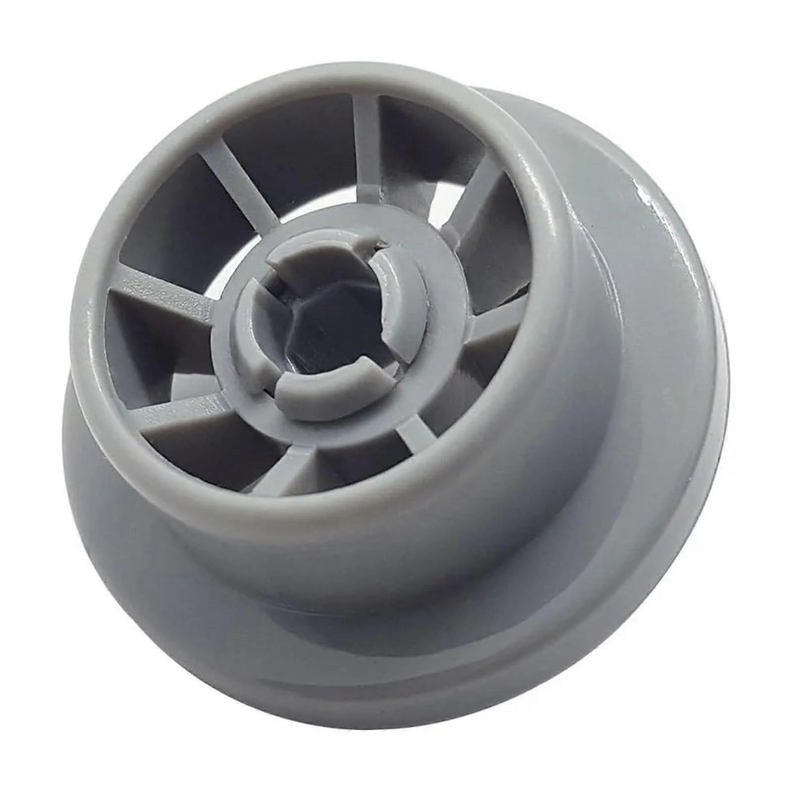 4 Pack Universal Dishwasher Lower Rack Wheel Replacement, Easy SnapOn Smooth Glide Rollers Ref: 5797