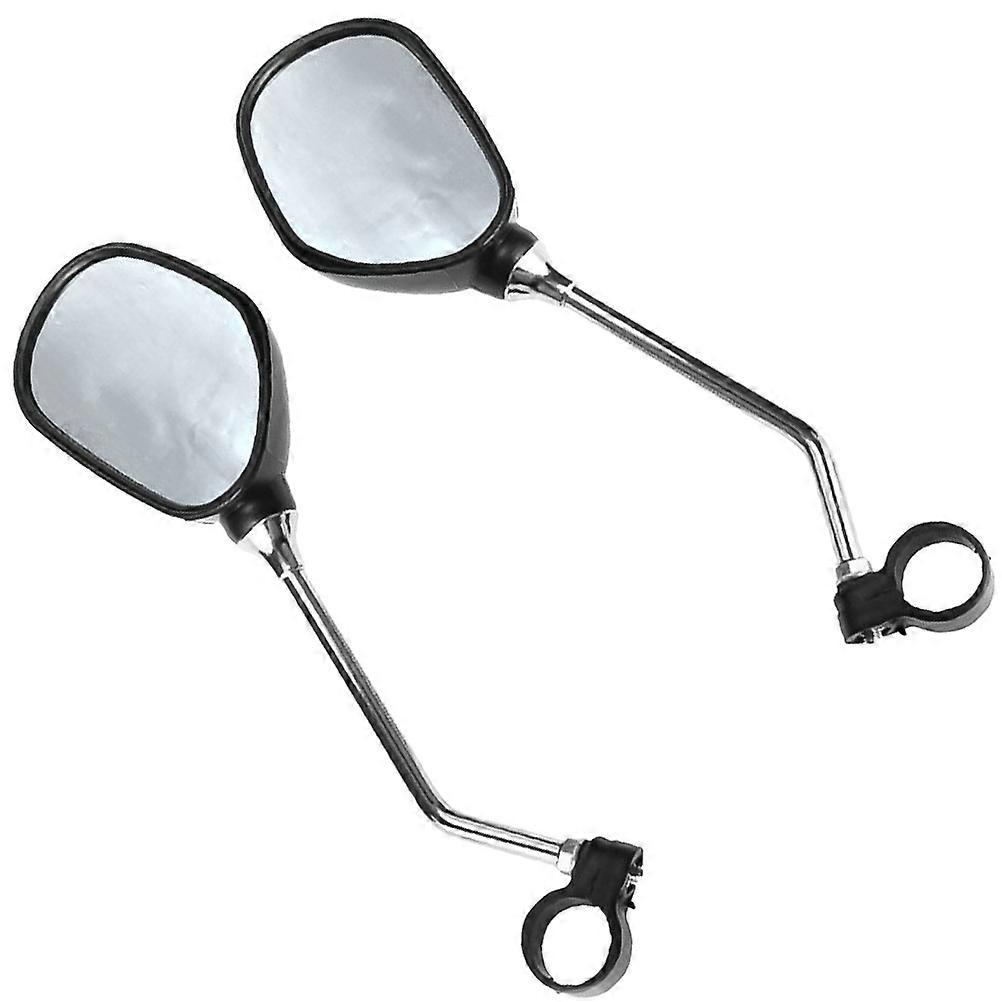 Bicycle Mirrors For Handlebars Clear Rearview Effect 29x6.5cm Assorted Color High-Definition Reflection 1 Pair