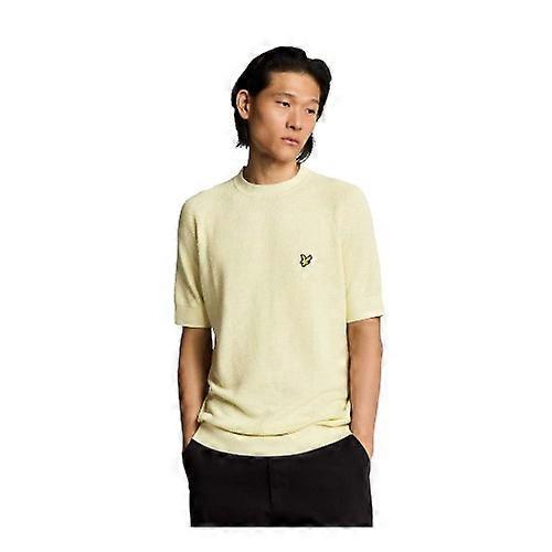 Lyle & Scott Mens Knitted Regular T-Shirt