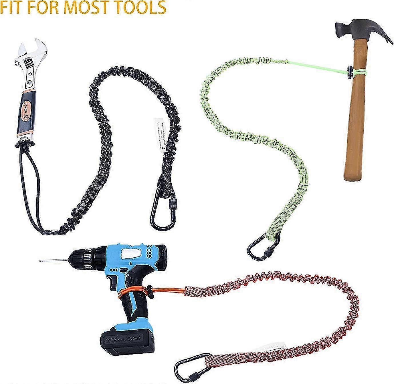 2026 3 Pack Retractable Tool Lanyard for Safety