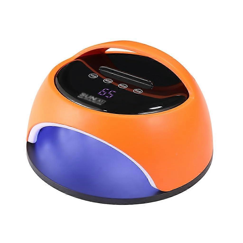 UV LED Nail Lamp with Smart Sensor, 4Speed Gel Curing Light, Detachable Base for Manicure