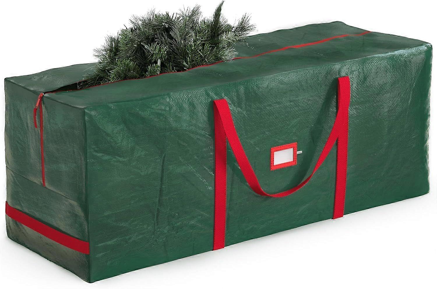 Christmas Tree Storage Bag - Fits 7.5 Ft Artificial Trees - Plastic, Waterproof