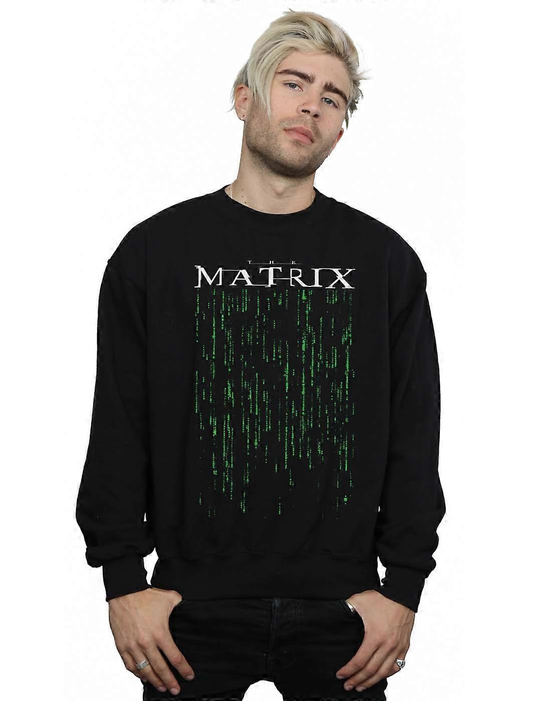 The Matrix Men's Green Code Sweatshirt