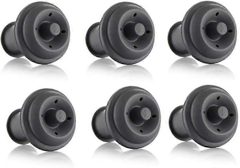 6 pieces-caps for vacuum pump-gray