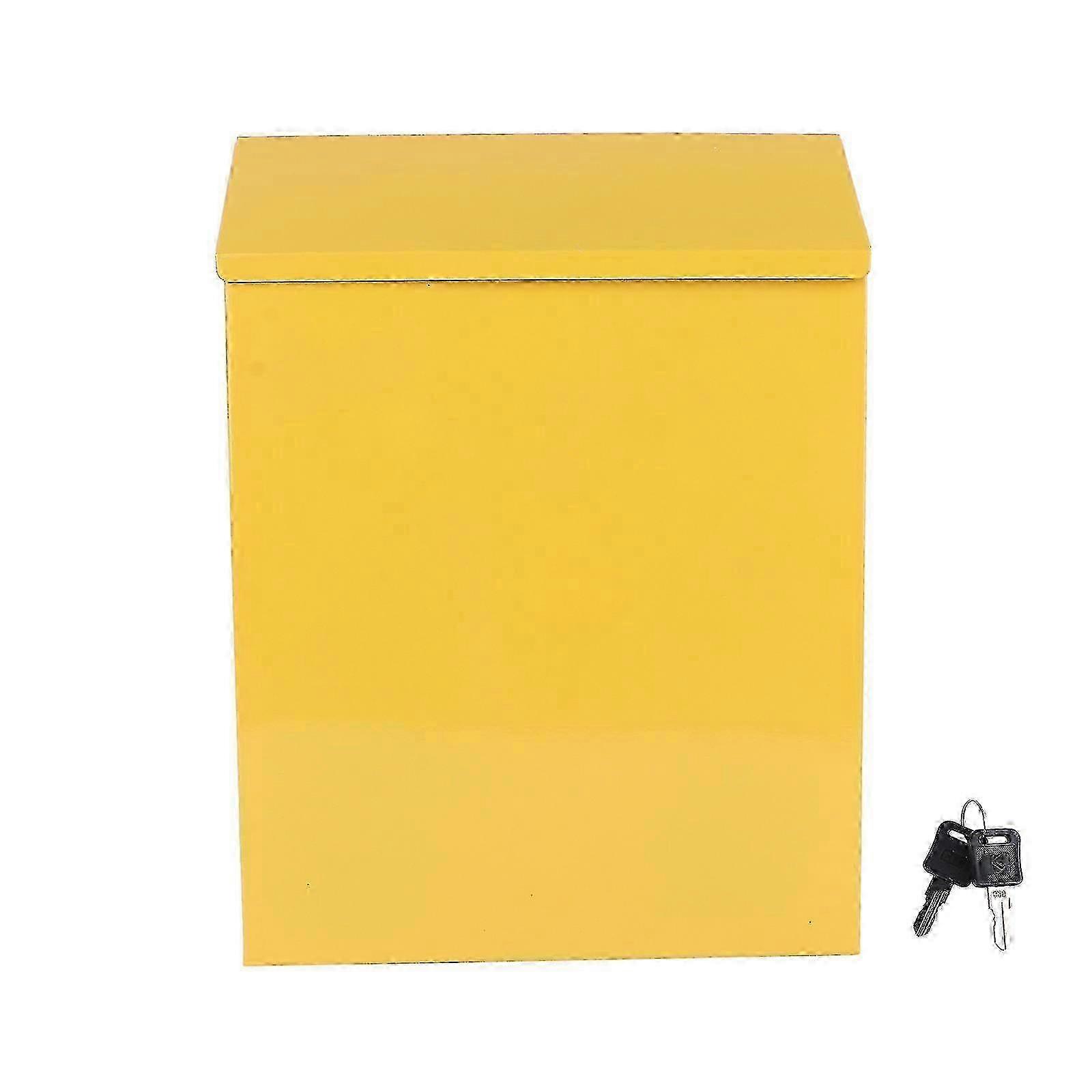 1pc European Style Creative Letter Box Iron Mailbox Post Box Mailbox