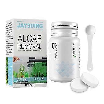 Jaysuing Algae Removing Moss Remover Aquarium Algae Removing Potion Removing Moss Agent Fish Tank Removing Moss Removing Green Water