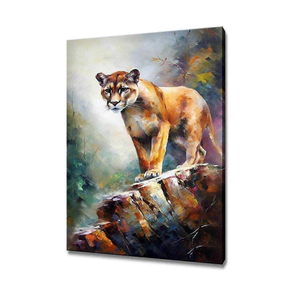 Cougar Mountain Lion Jigsaw Puzzle Brain Teaser H2180