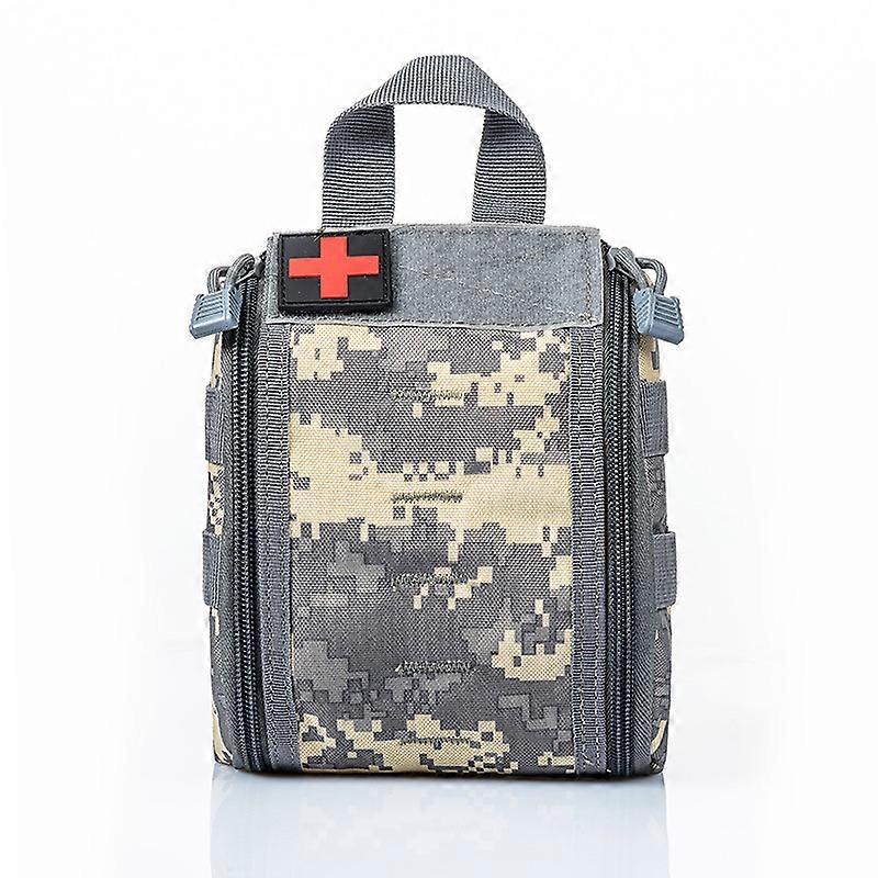 Tactical Camouflage Outdoor First Aid Kit, Emergency Multi-Tool Bag